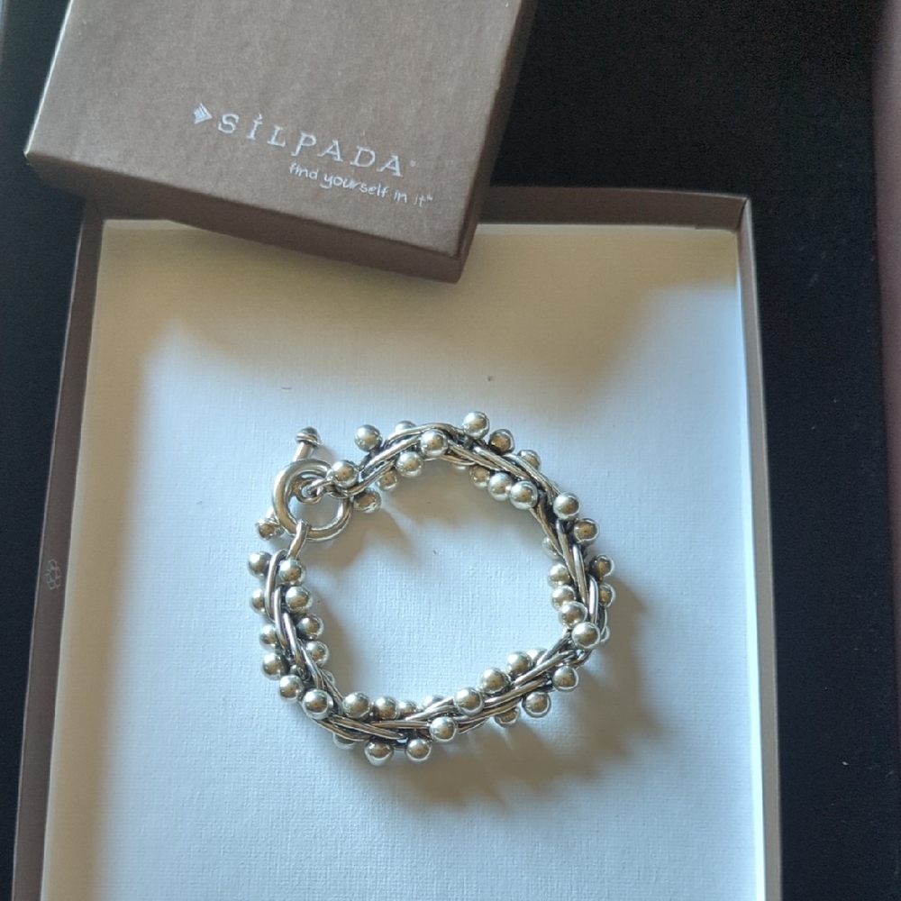 Silpada Silver Bracelet